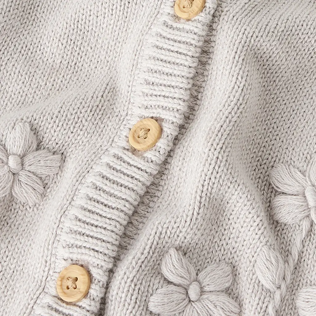 Gebreid vestje Toana (lilac marble)