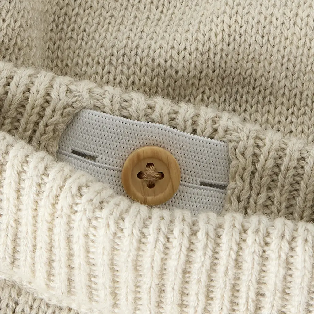 Gebreid broekje Toana (peyote melange)