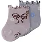 Name It Twee paar sokjes Tillie (lavender gray/dawn pink)