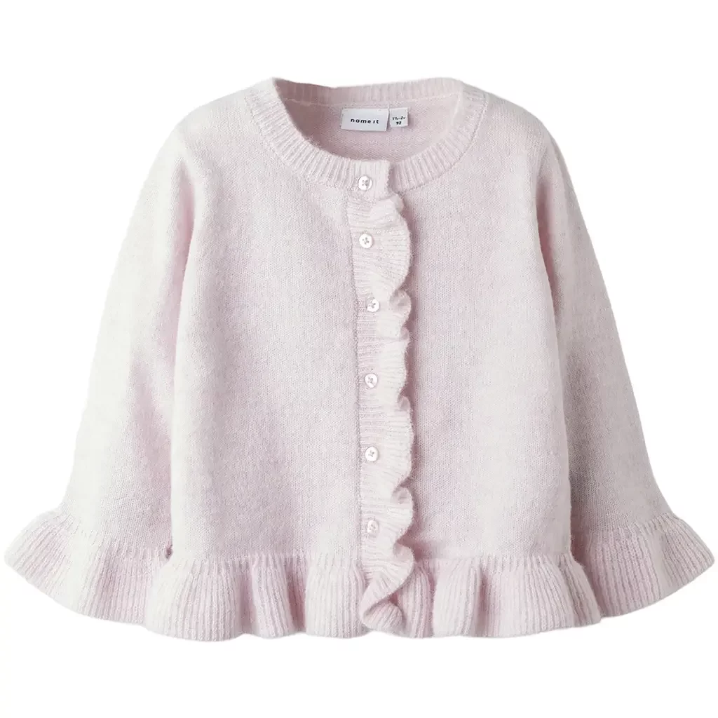 Gebreid vestje (keepsake lilac)