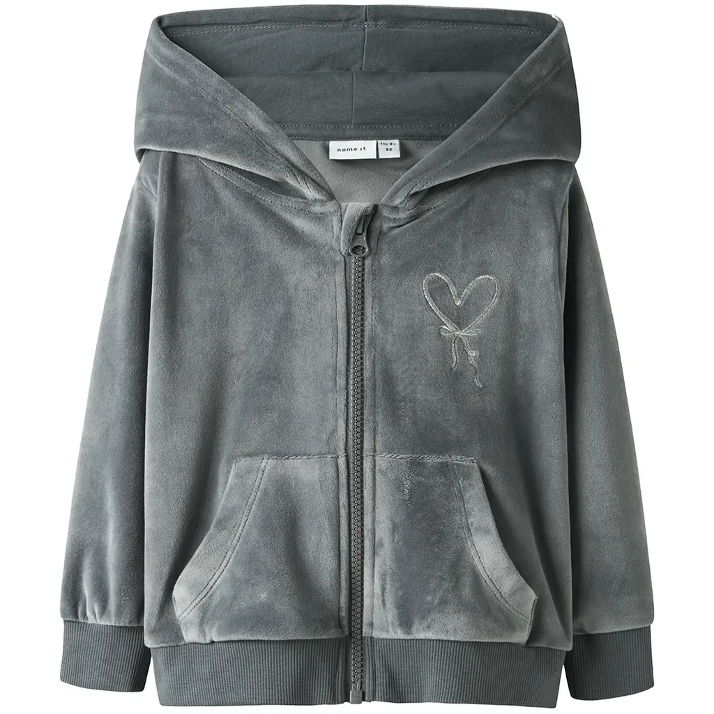 Vest velours Selour (lava smoke)