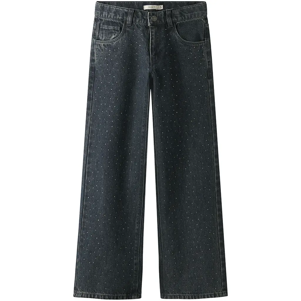 Jeans WIDE LEG Rose (dark midnight denim)