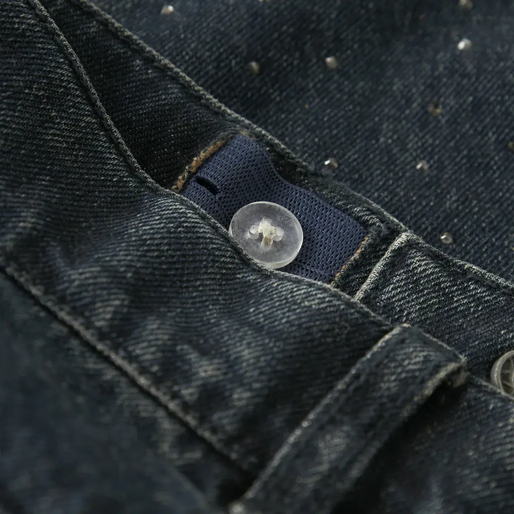 Jeans WIDE LEG Rose (dark midnight denim)