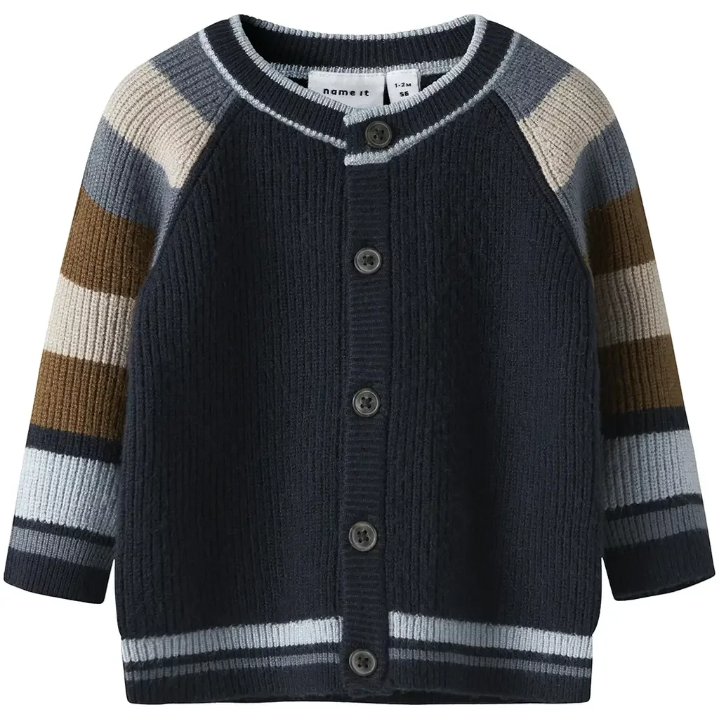 Gebreid vestje Sand (navy nazer)