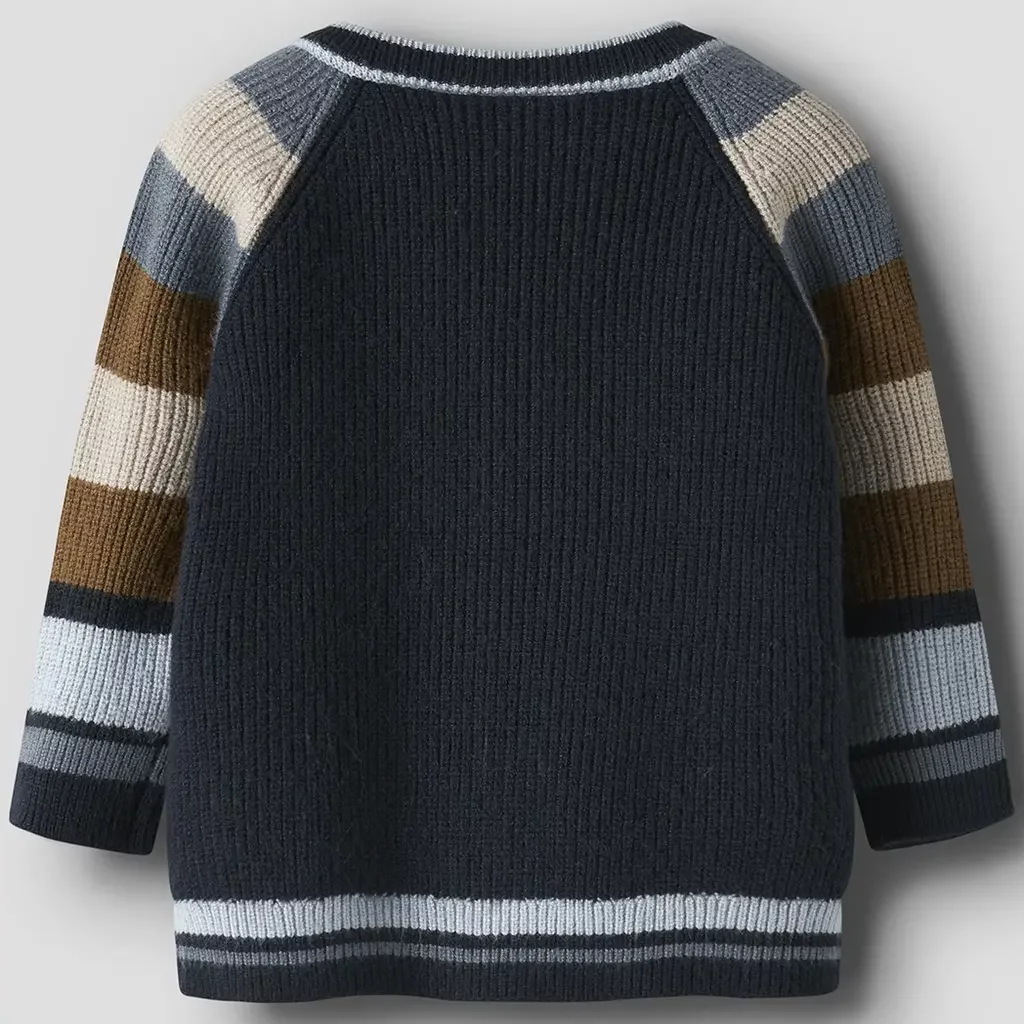 Gebreid vestje Sand (navy nazer)