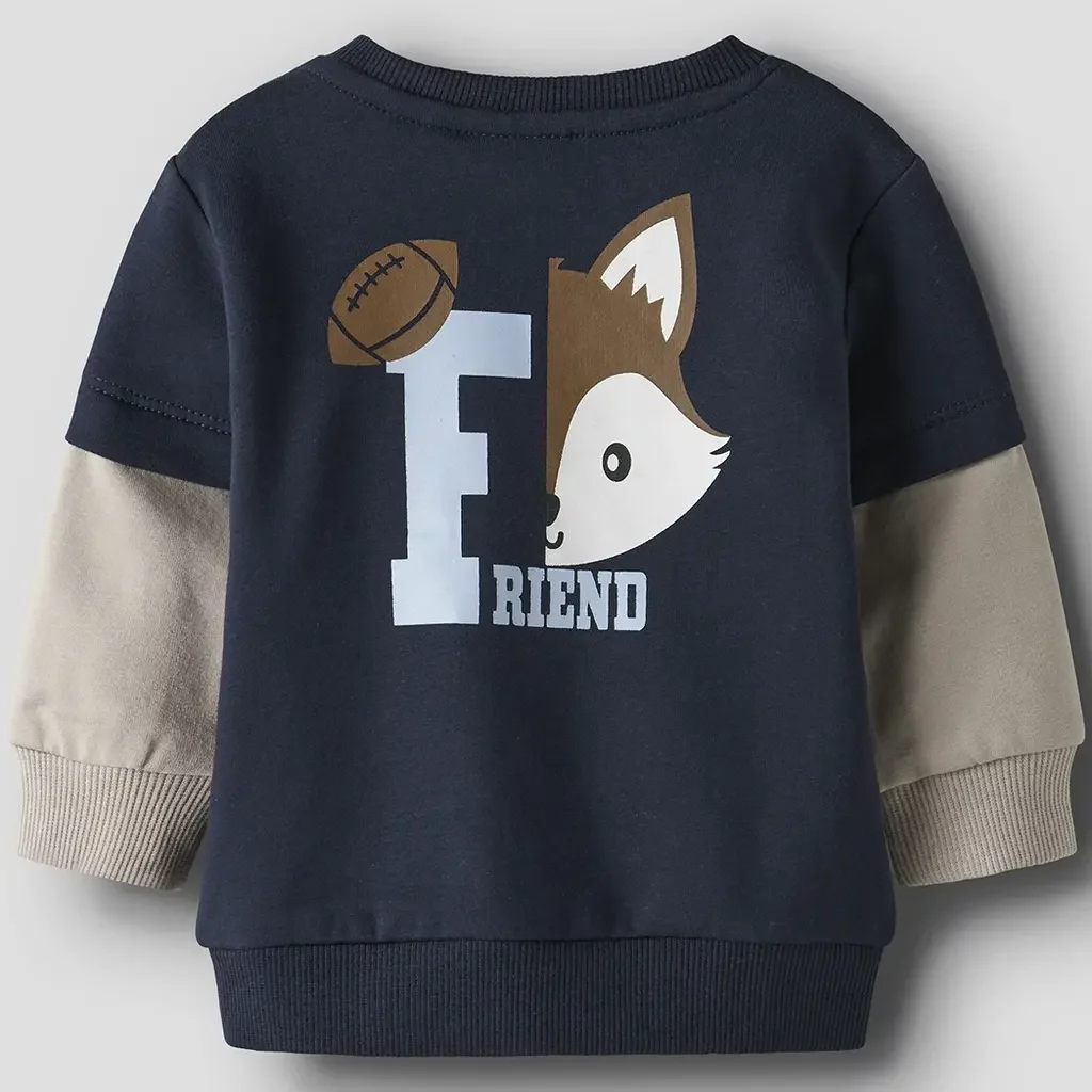 Truitje sweat Sumo (navy blazer)