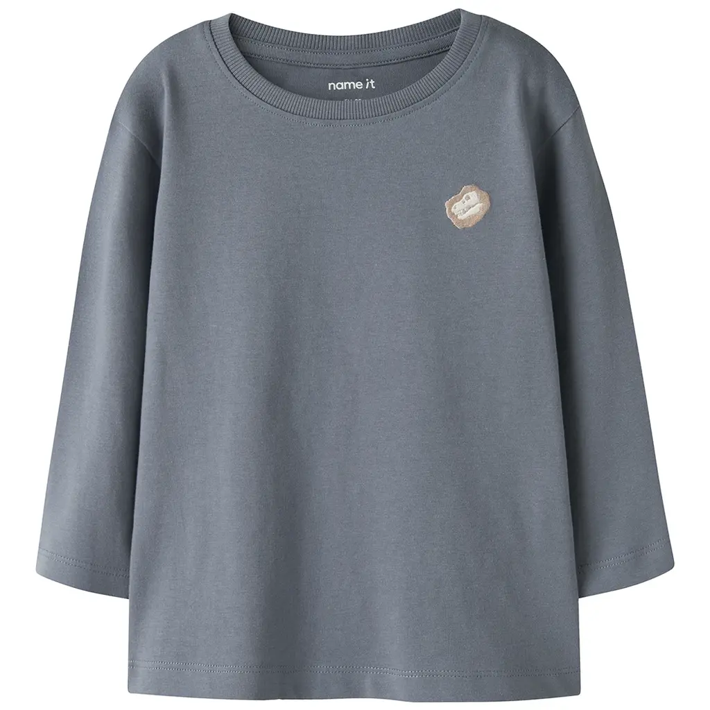 Longsleeve Vimpel (flint stone dino skeleton)