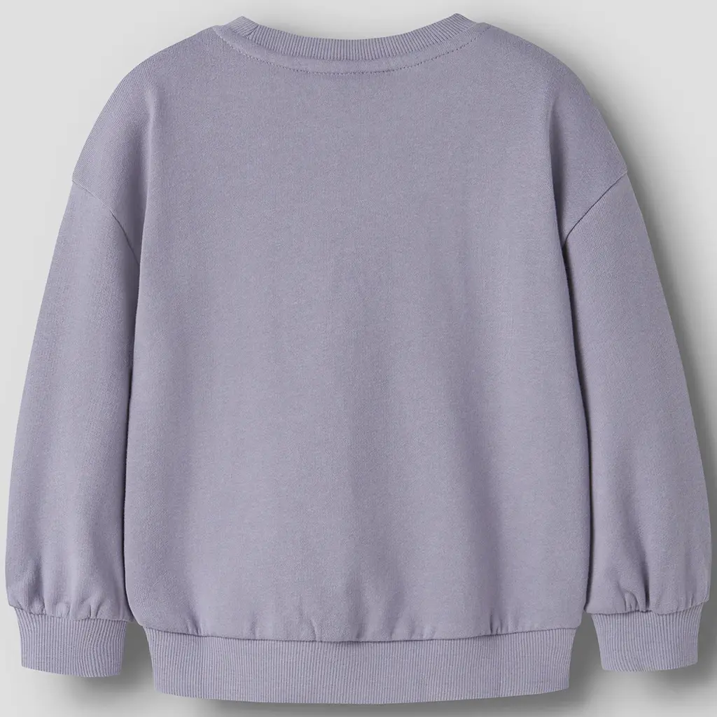 Trui sweat Valona (lavender gray bear)