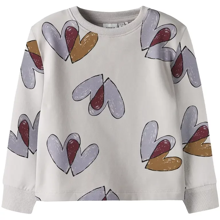 Trui sweat Teart (lilac marble)