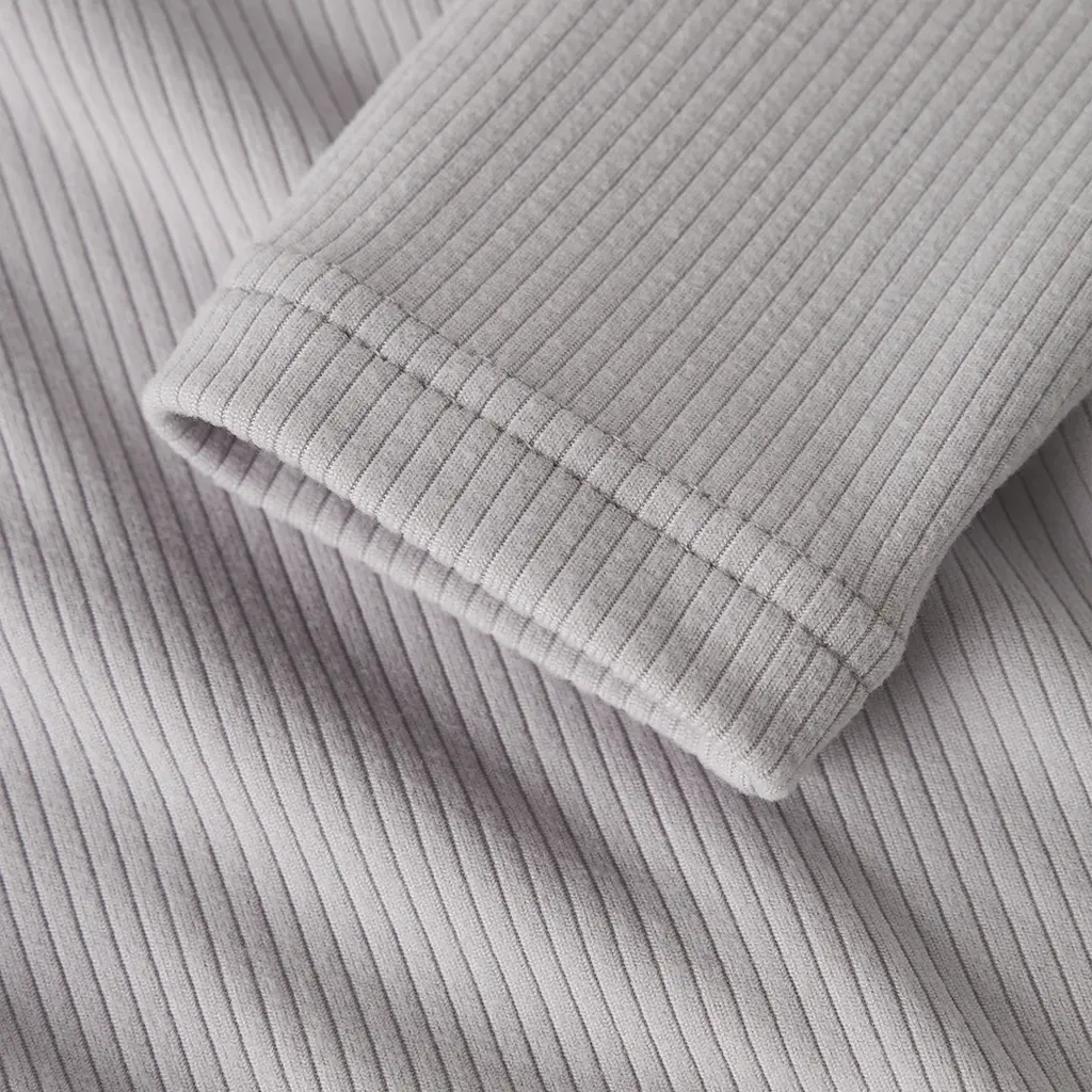 Truitje rib hoodie Tella (lilac marble)