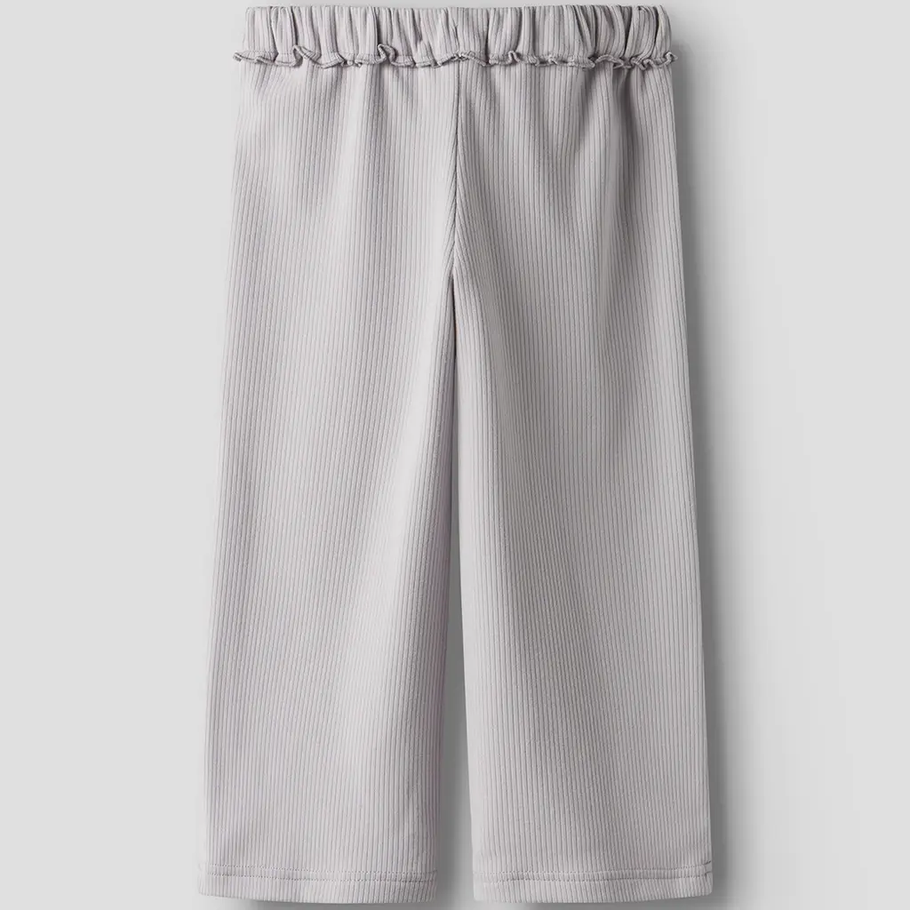 Broek rib WIDE LEG Tella (lilac marble)