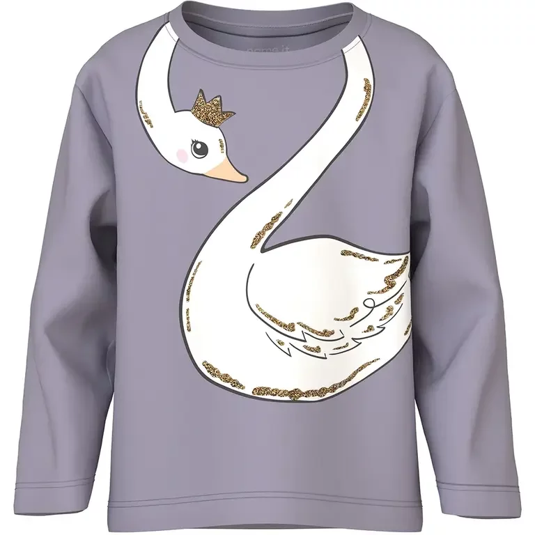 Longsleeve Valiane (lavender gray swan princess)