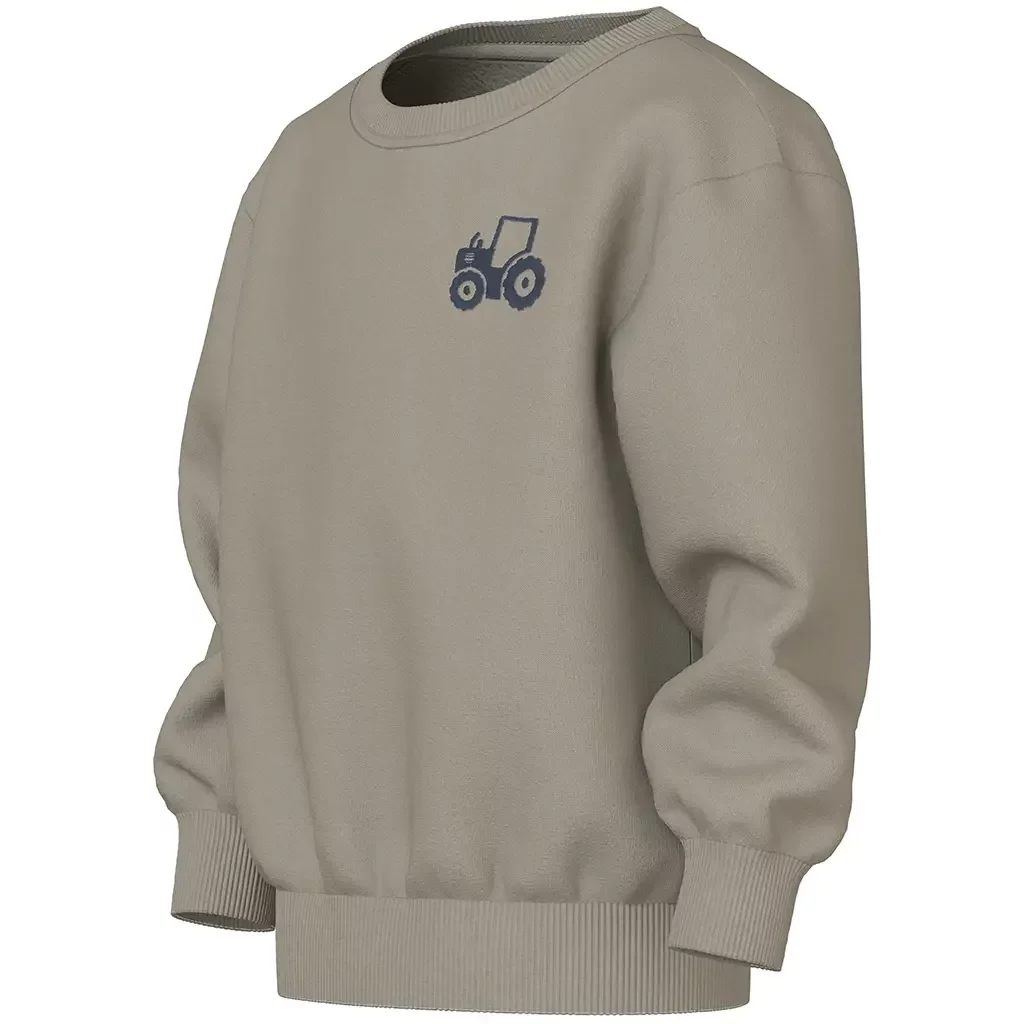 Trui Vallen (vintage khaki tractor)