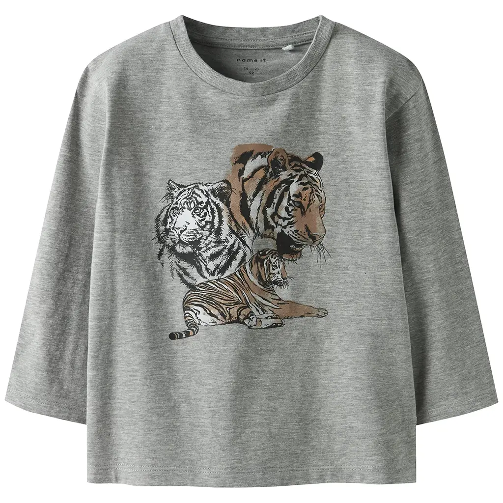 Longsleeve Thornton (grey melange)