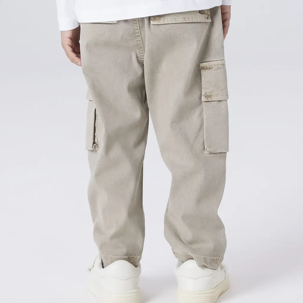 Broek cargo TAPERED Ben (chinchilla)