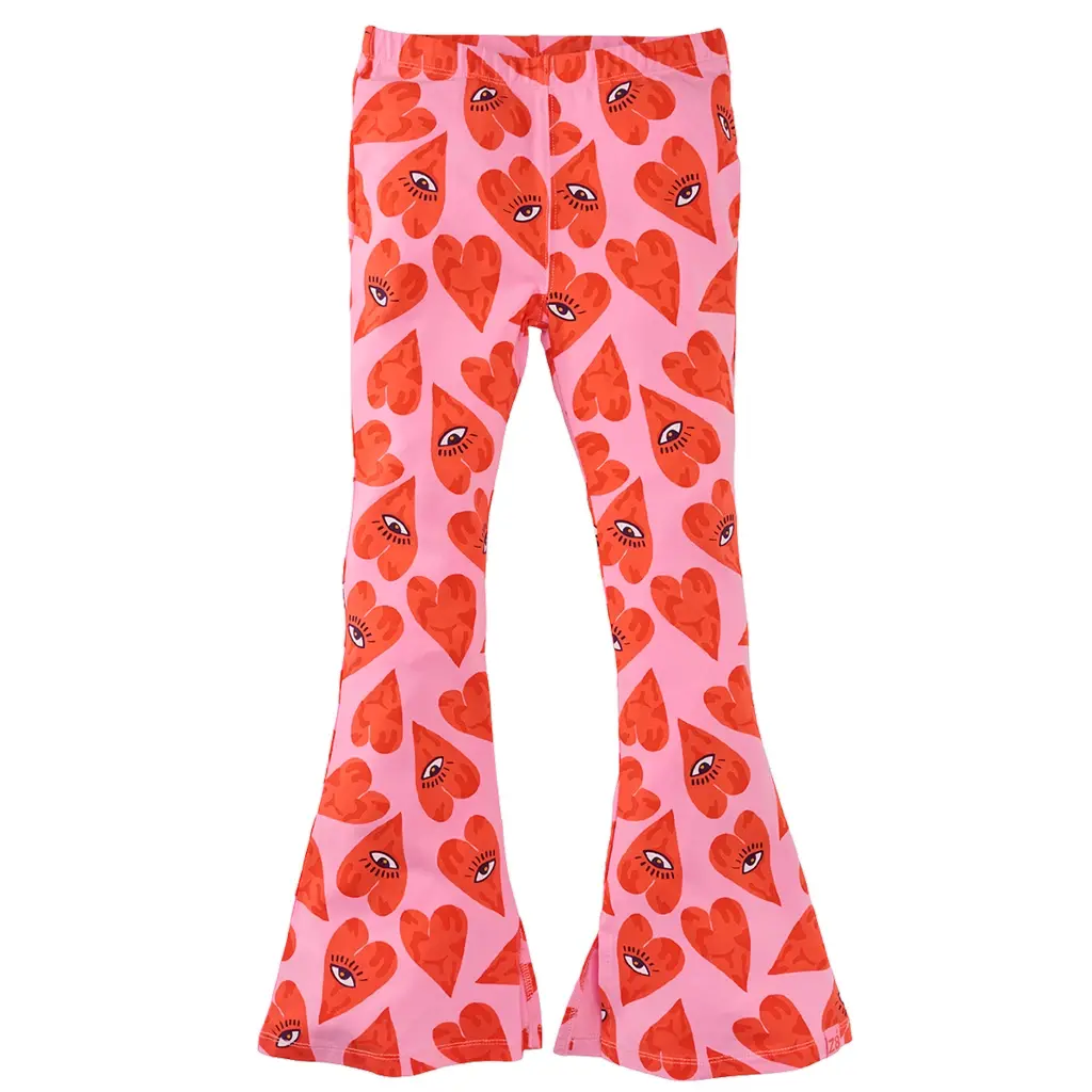 Broek FLARED Sille (sorbet pink)