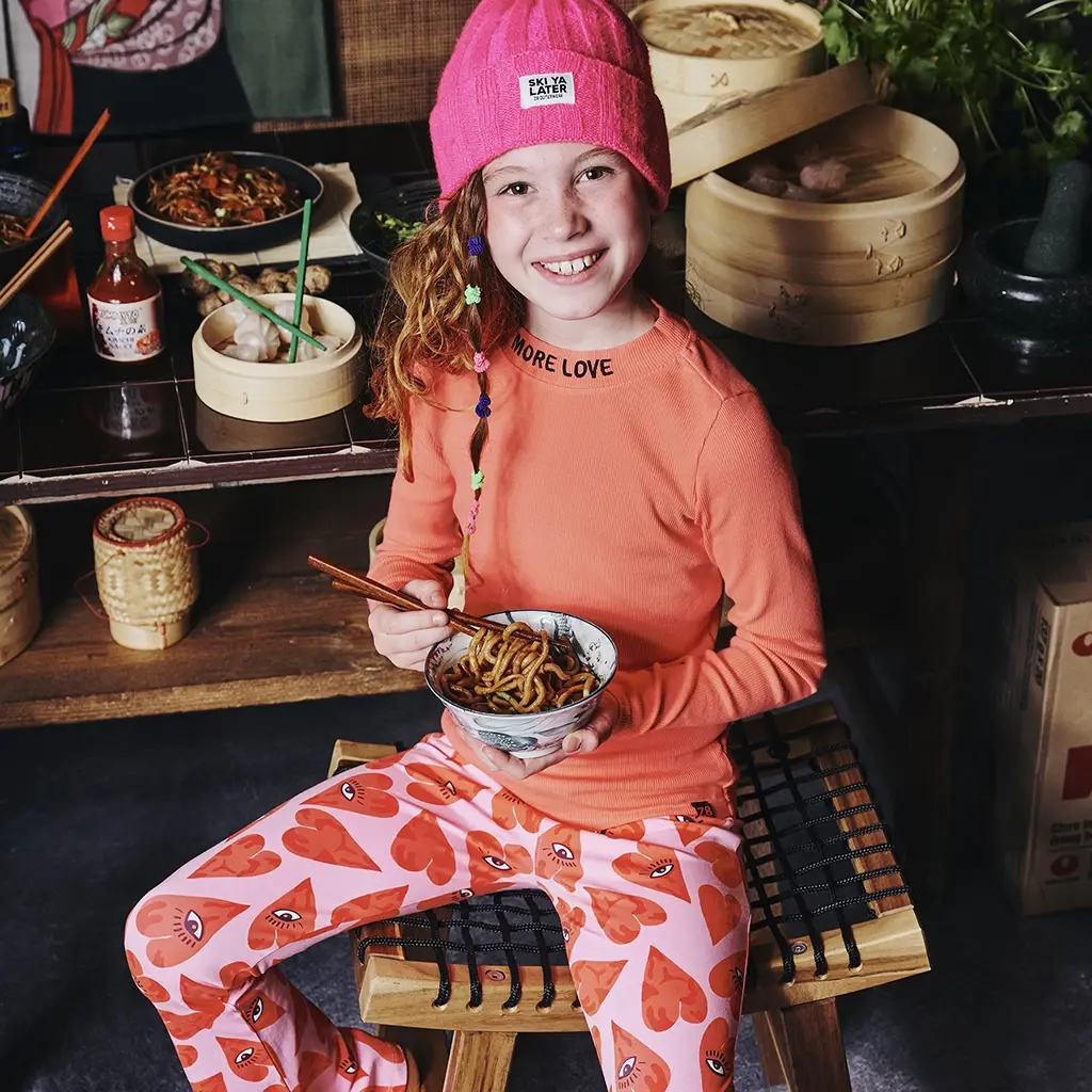 Broek FLARED Sille (sorbet pink)