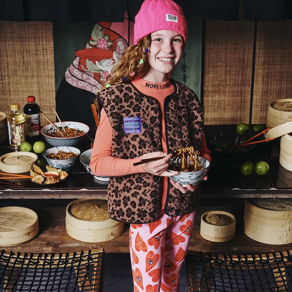 Broek FLARED Sille (sorbet pink)