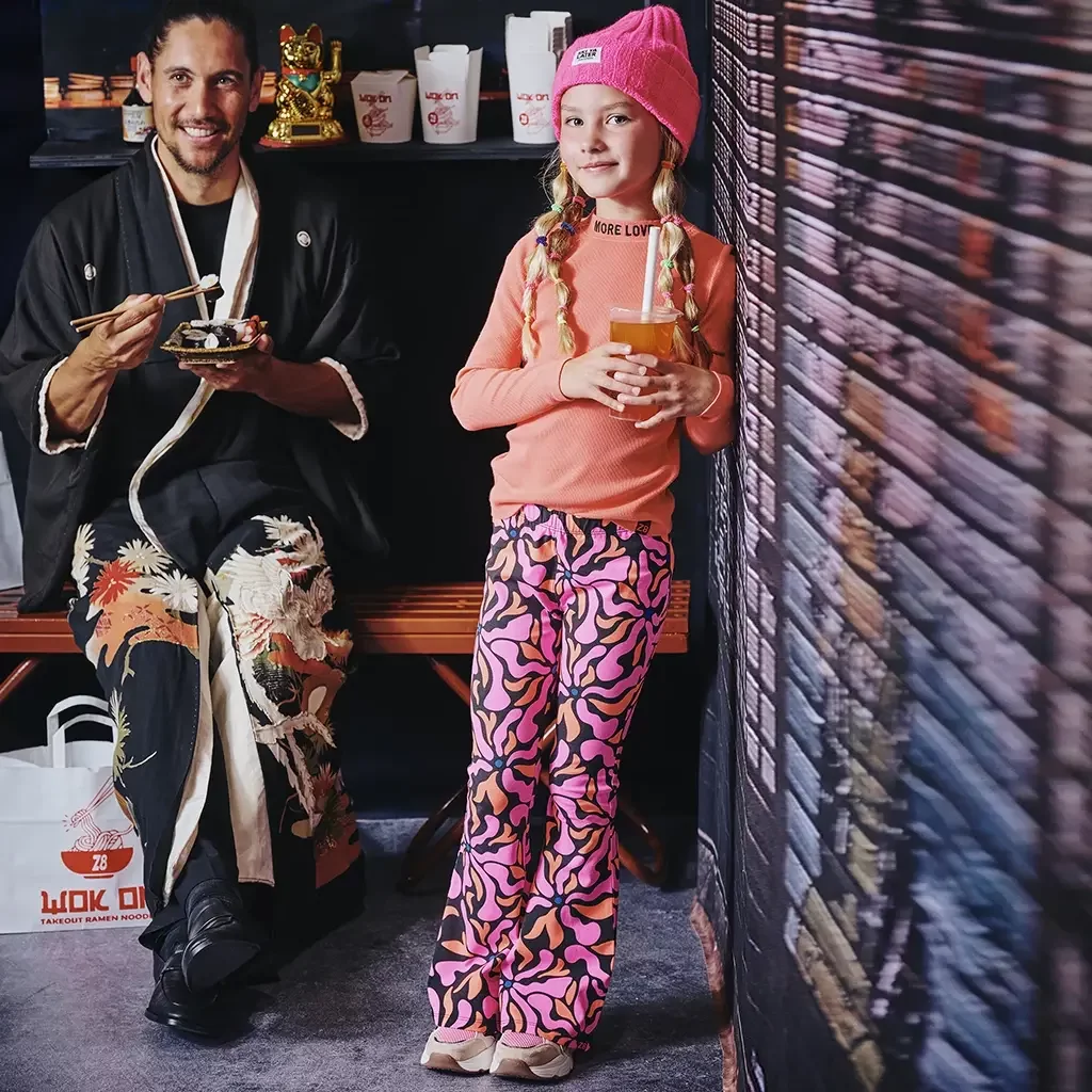 Broek FLARED Ivora (night sky)