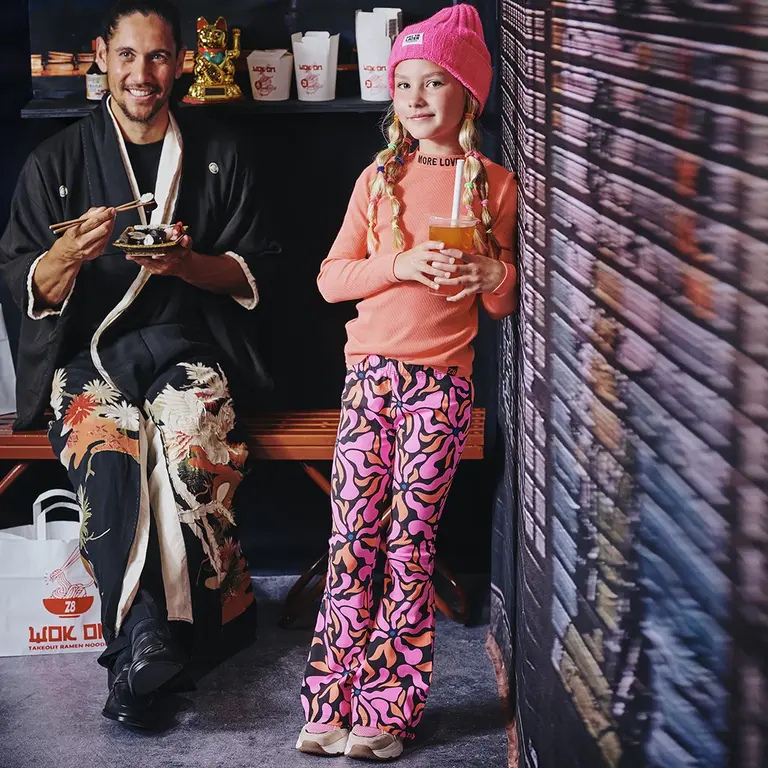 Broek FLARED Ivora (night sky)