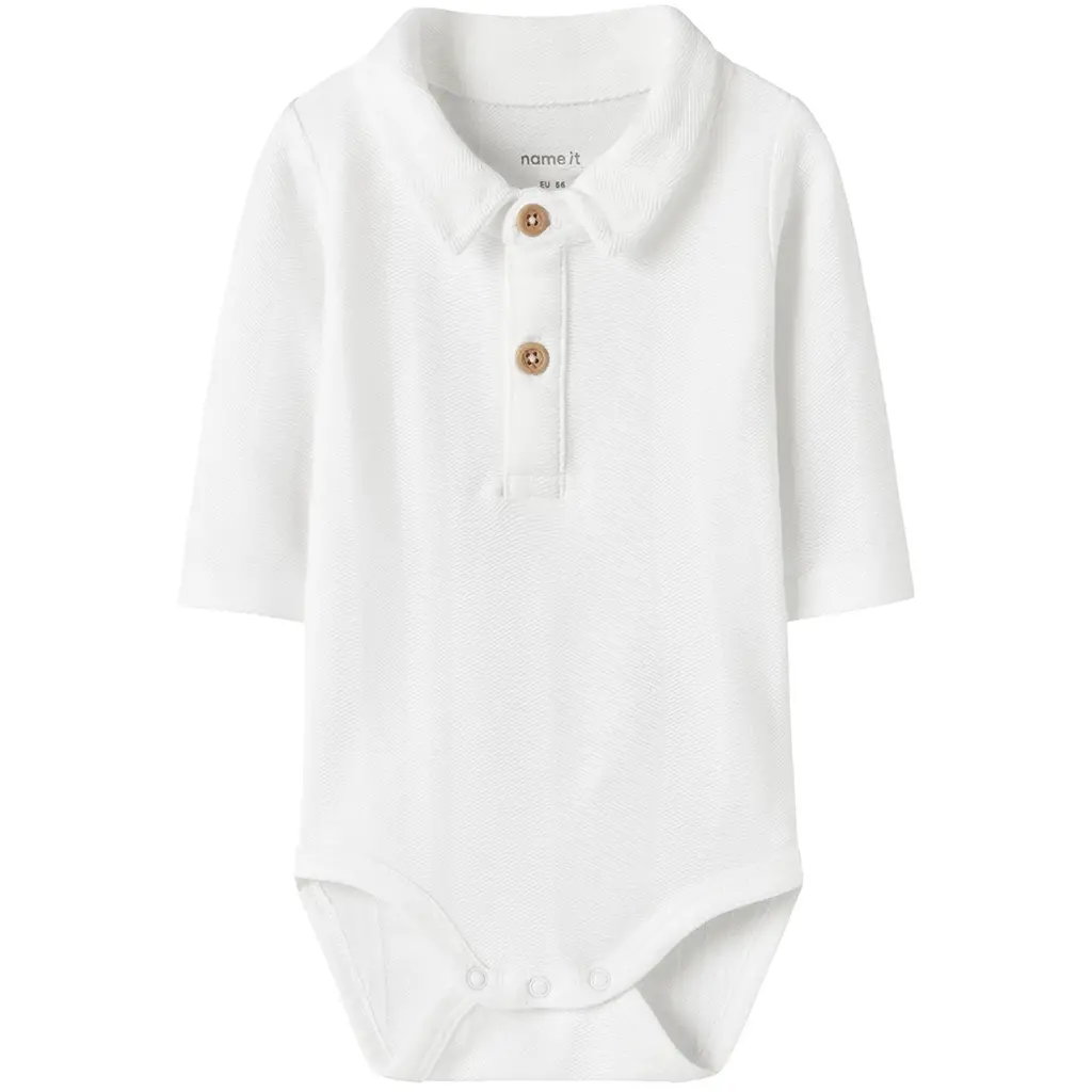 Polo rompertje Robo (bright white)