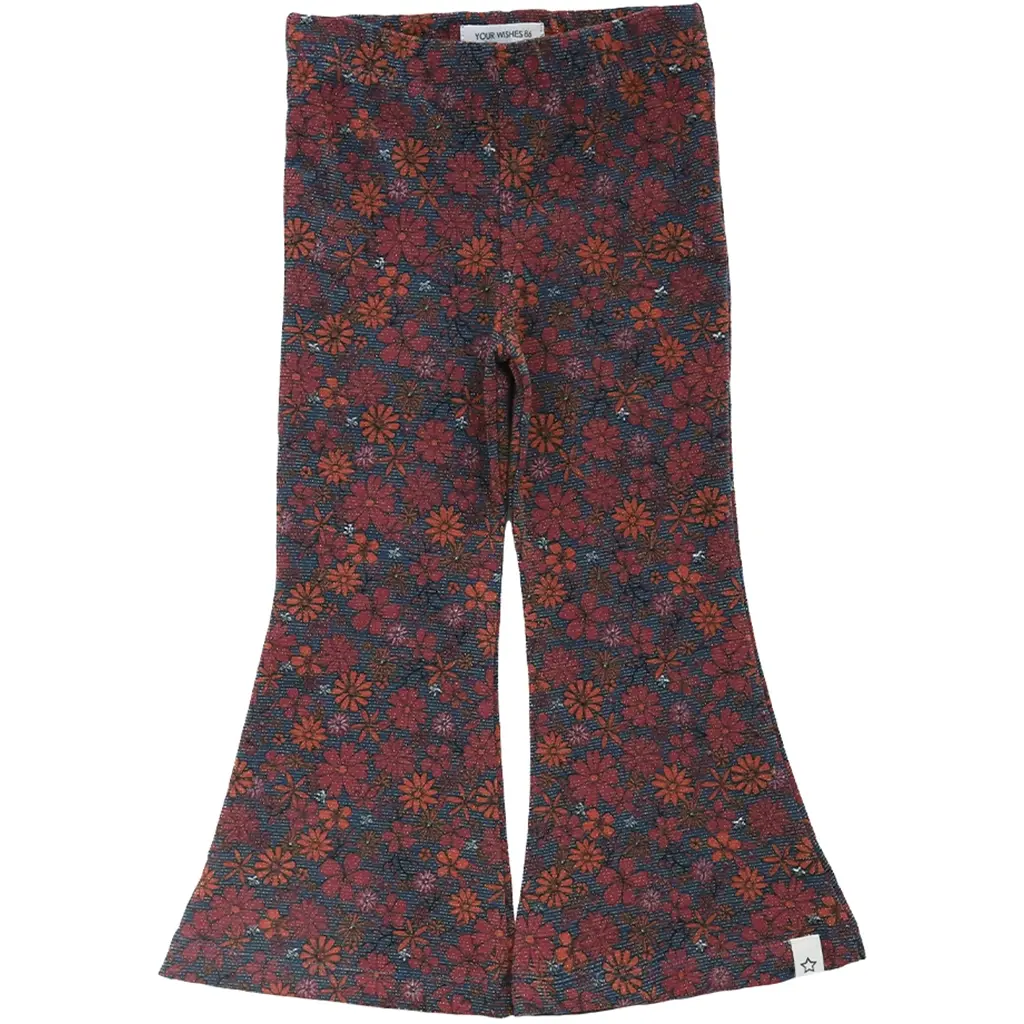 Broek flared (multicolor)