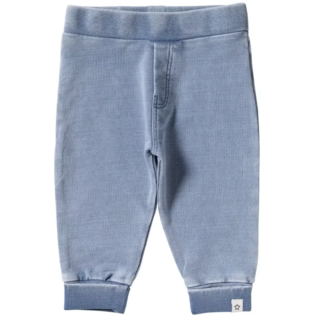 Broekje joggdenim (bluestone)