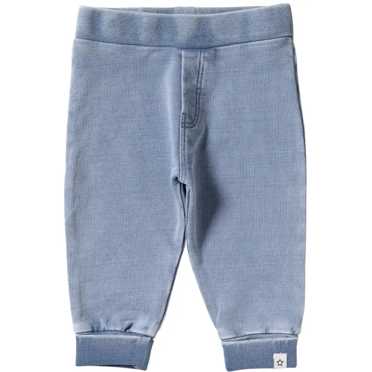 Broekje joggdenim (bluestone)