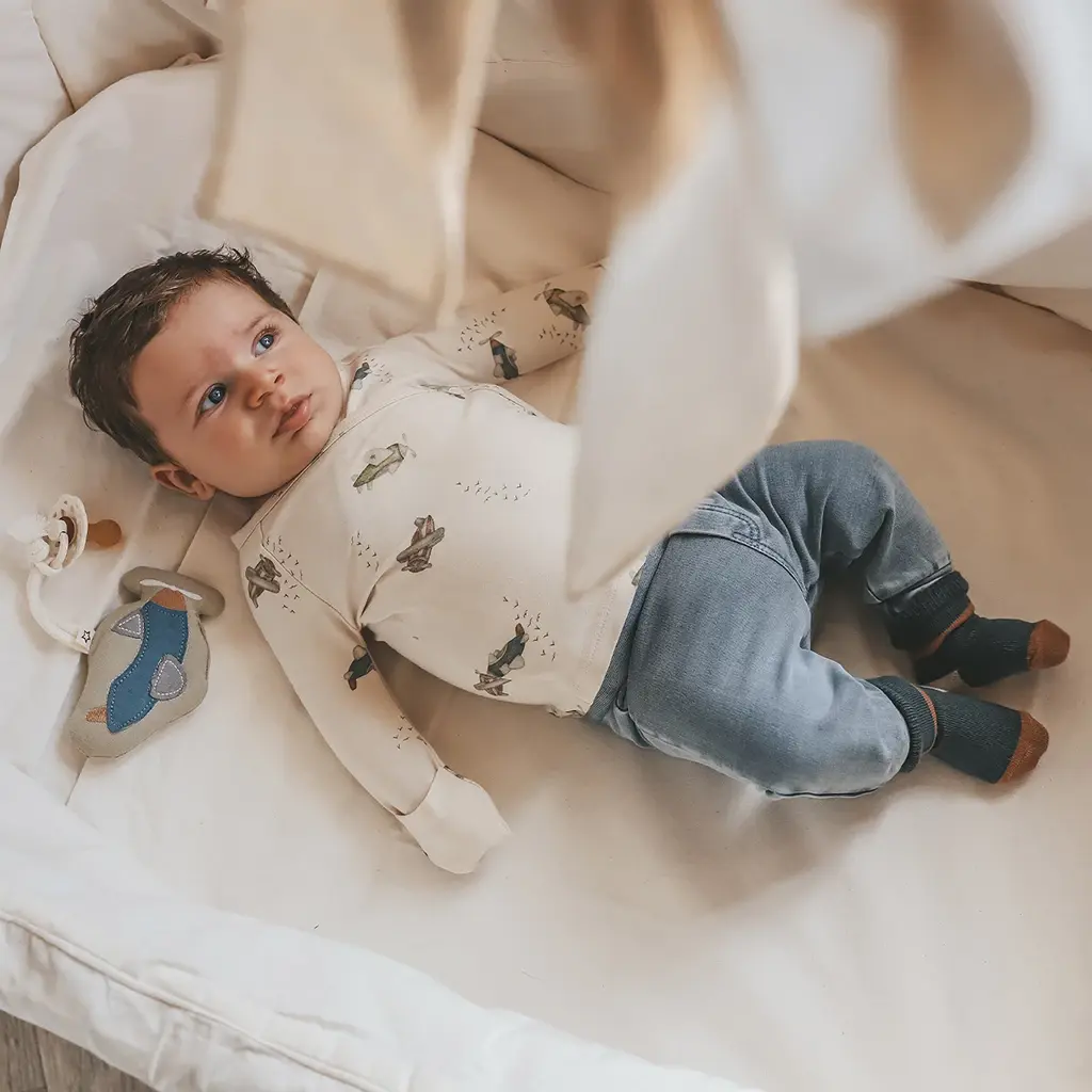 Broekje joggdenim (bluestone)