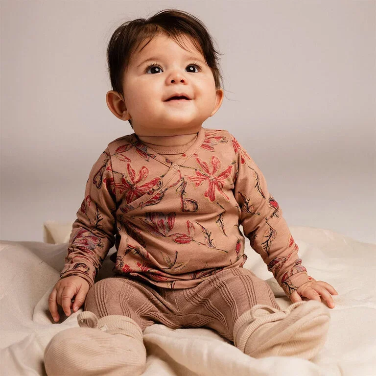 Omslagshirtje Lyz (peach almond aop)