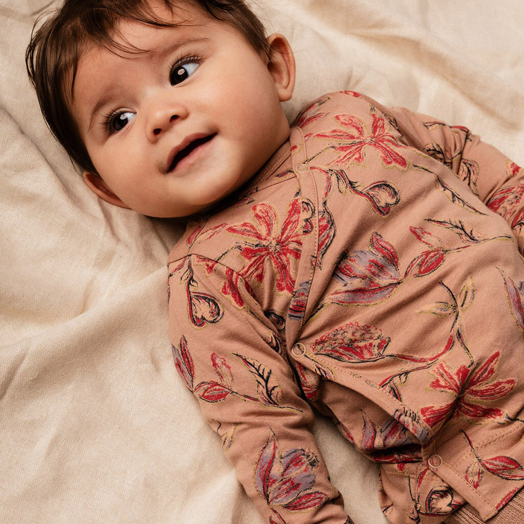 Omslagshirtje Lyz (peach almond aop)