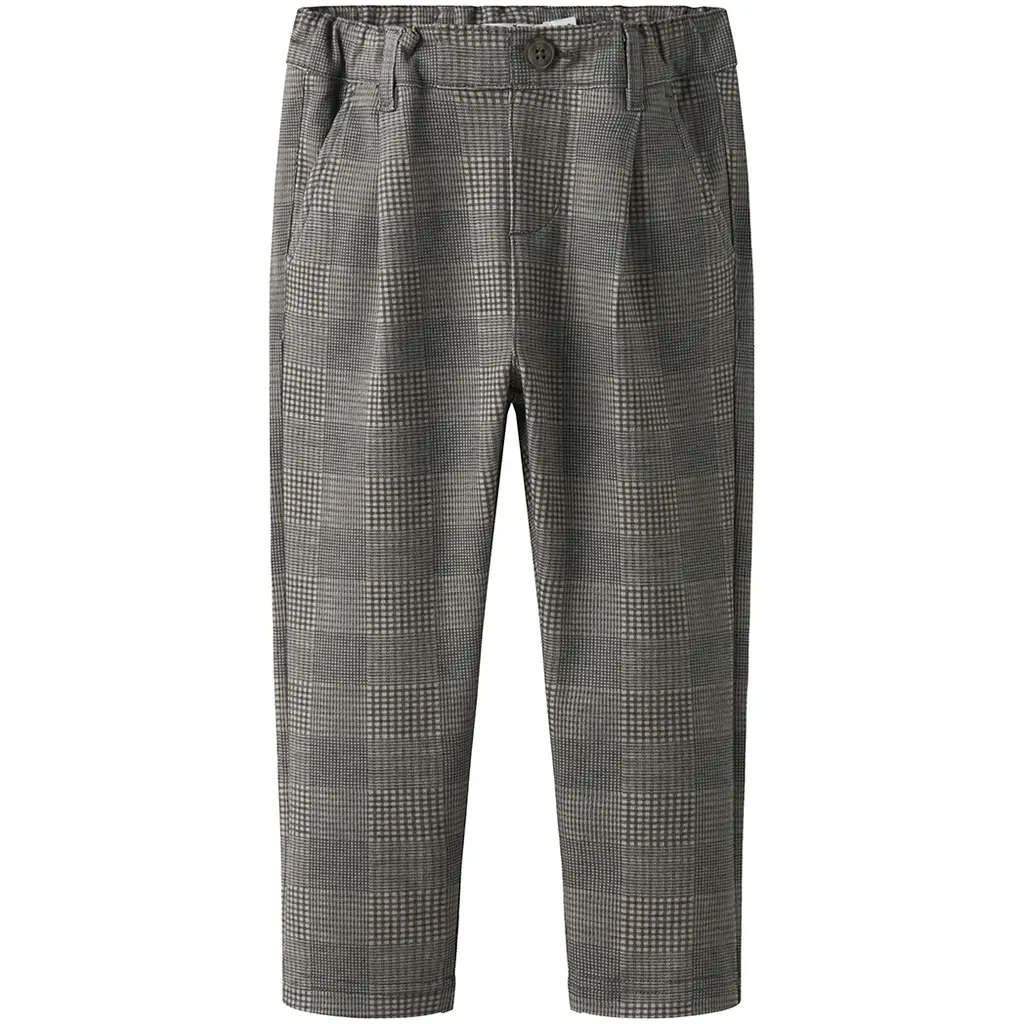 Broek XSLIM FIT Silas (black checks)