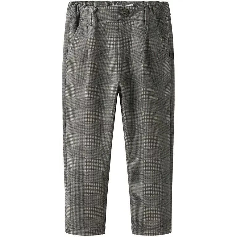 Broek XSLIM FIT Silas (black checks)