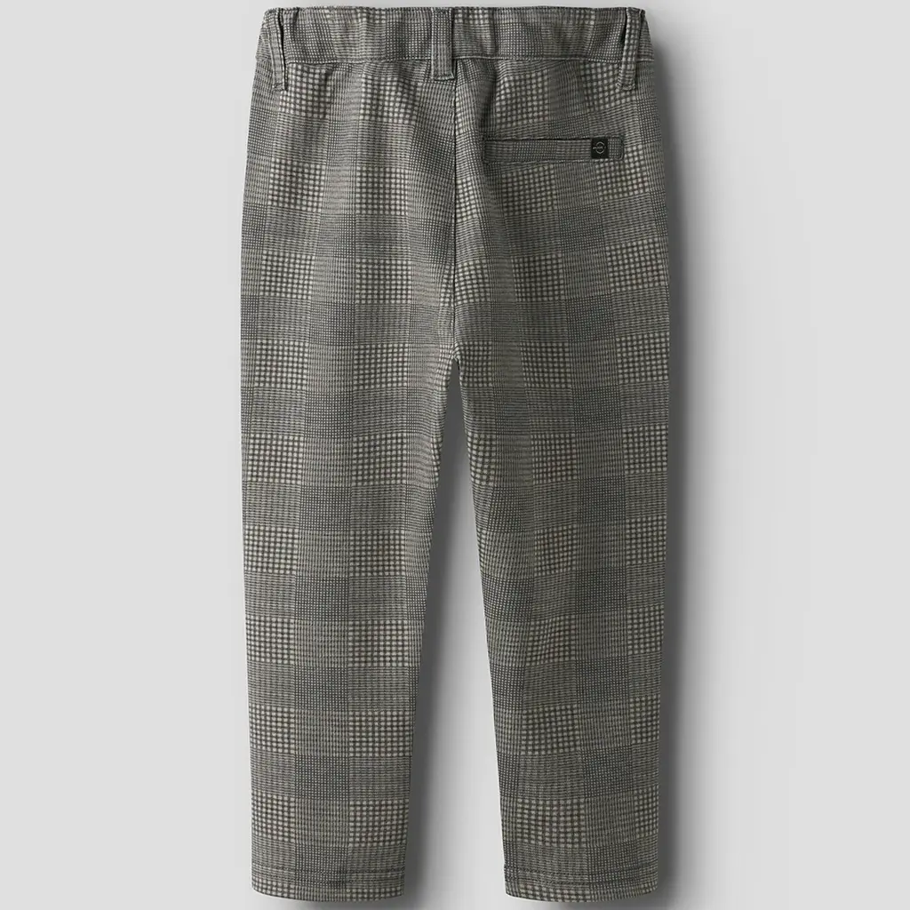 Broek XSLIM FIT Silas (black checks)