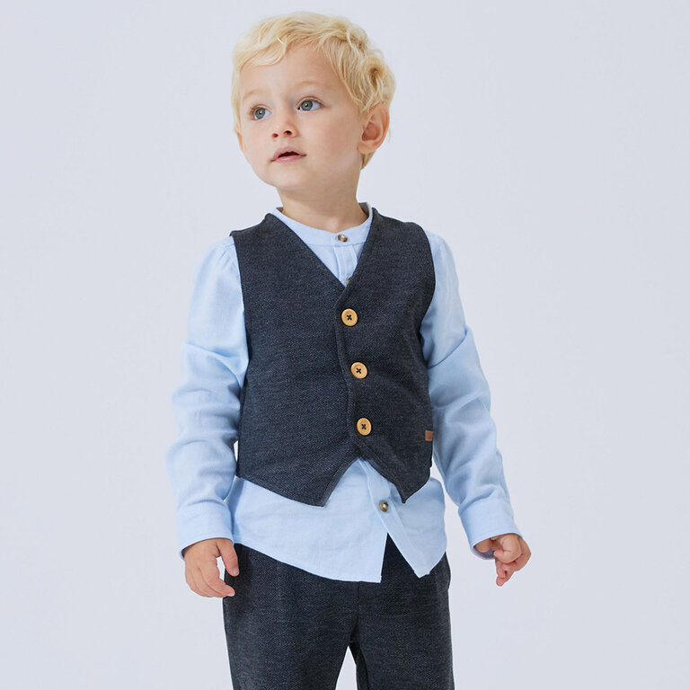 Gilet Robino (dark grey melange)