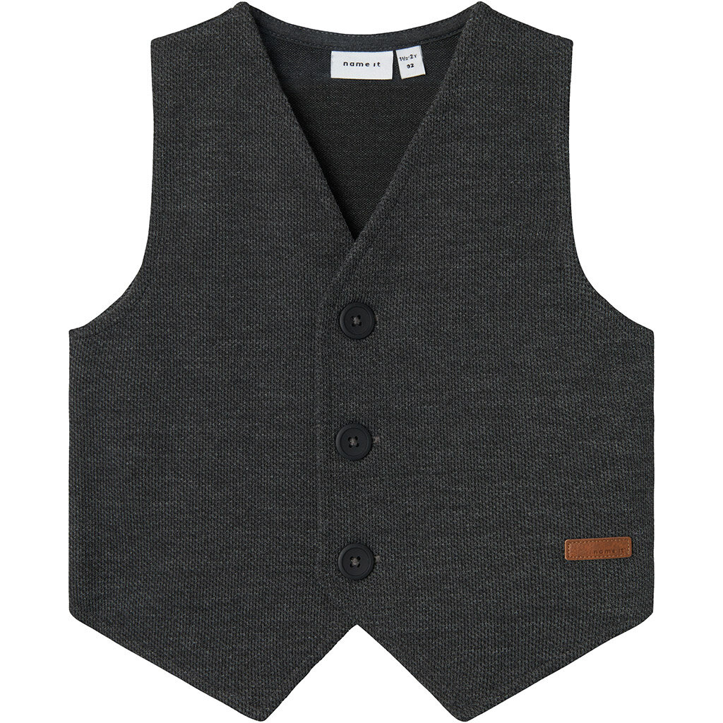 Gilet Robino (dark grey melange)