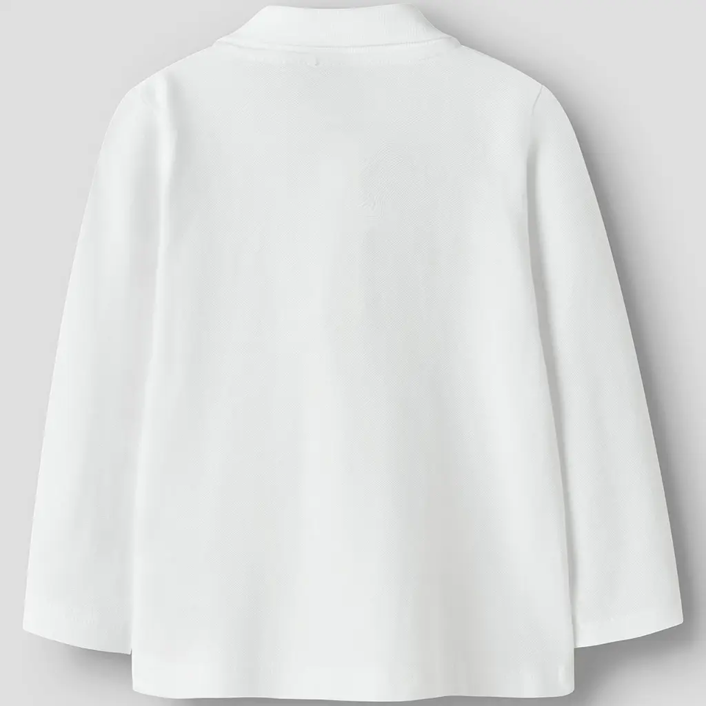 Polo shirt met strikje Rogula (bright white)