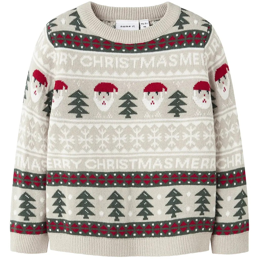 KERST gebreide trui Rastokka (peyote)