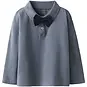 Name It Polo shirt met strikje Rogula (flint stone)