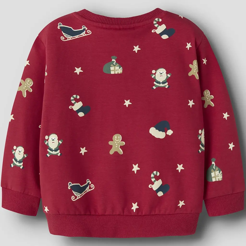 KERST trui sweat Rohom (jester red)