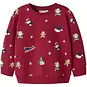 Name It KERST trui sweat Rohom (jester red)
