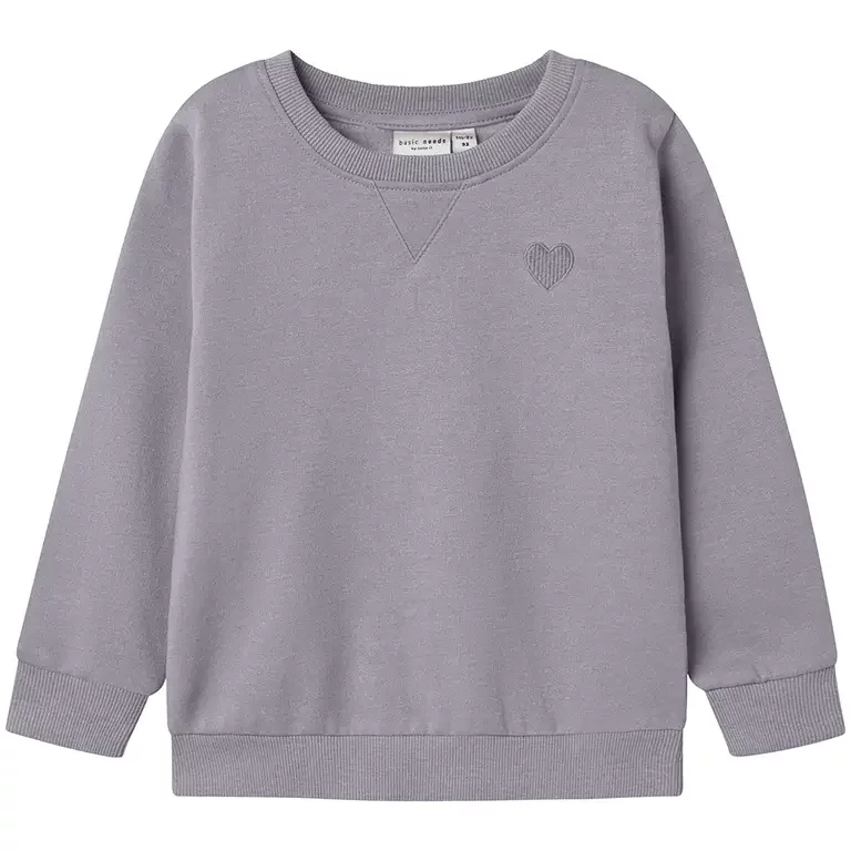 Trui sweat Vima (lavender gray)