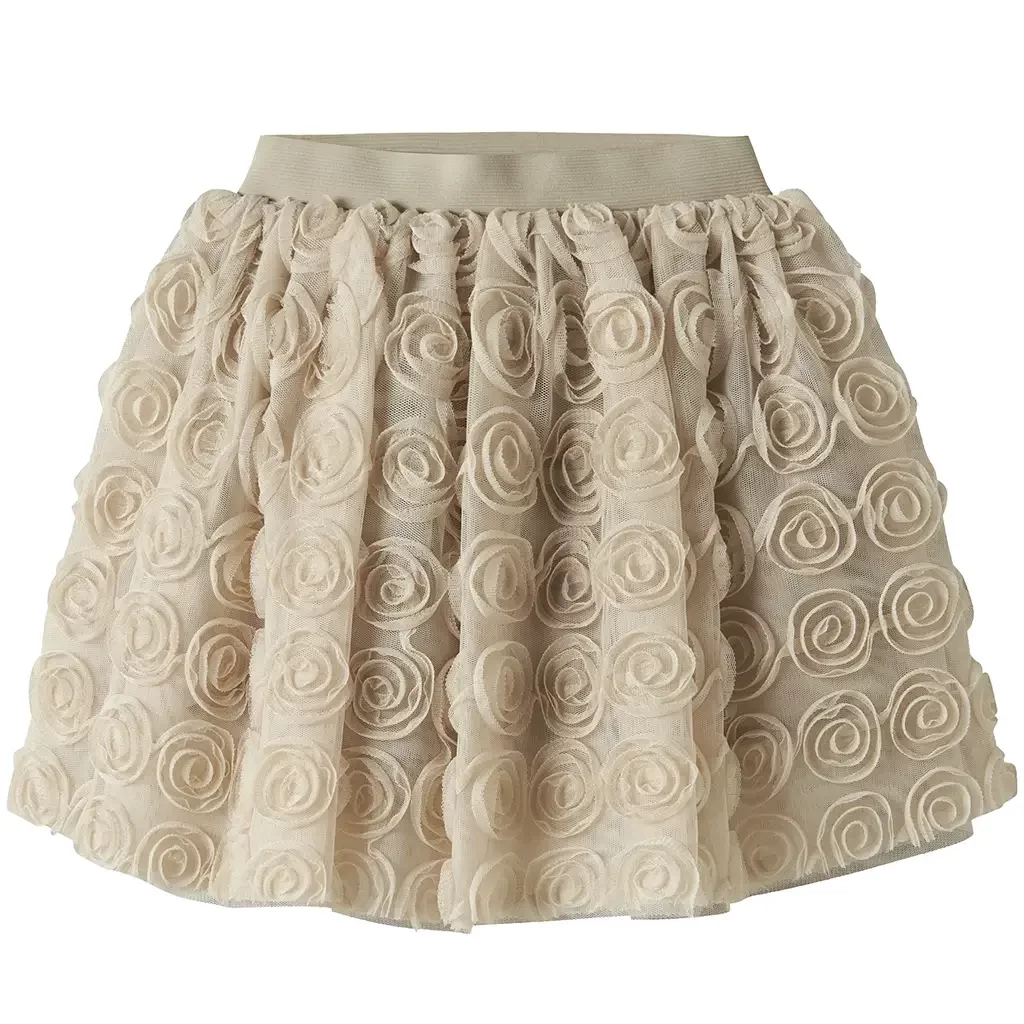 Rokje tulle Sykia (cement)