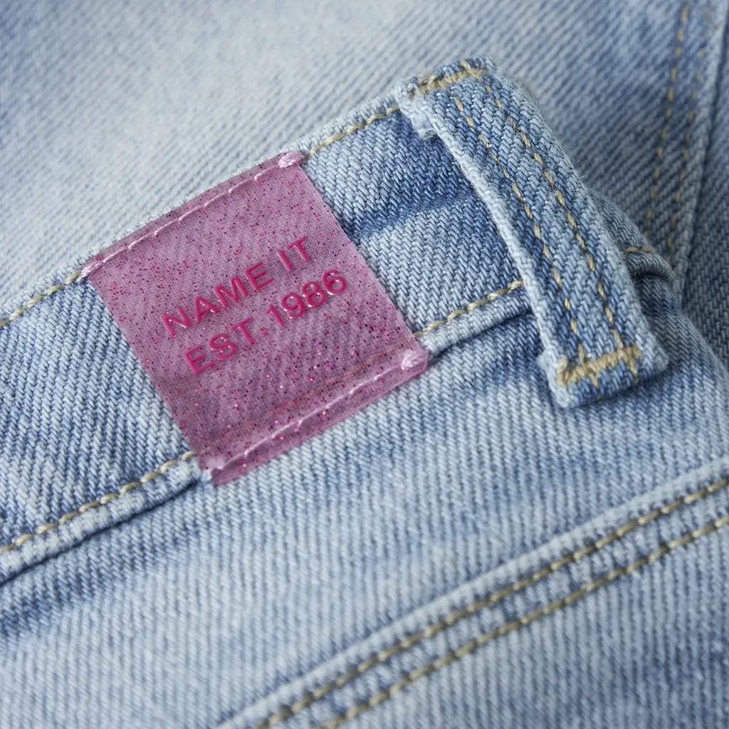 Jeans STRAIGHT/FOLD Rose (light blue denim)