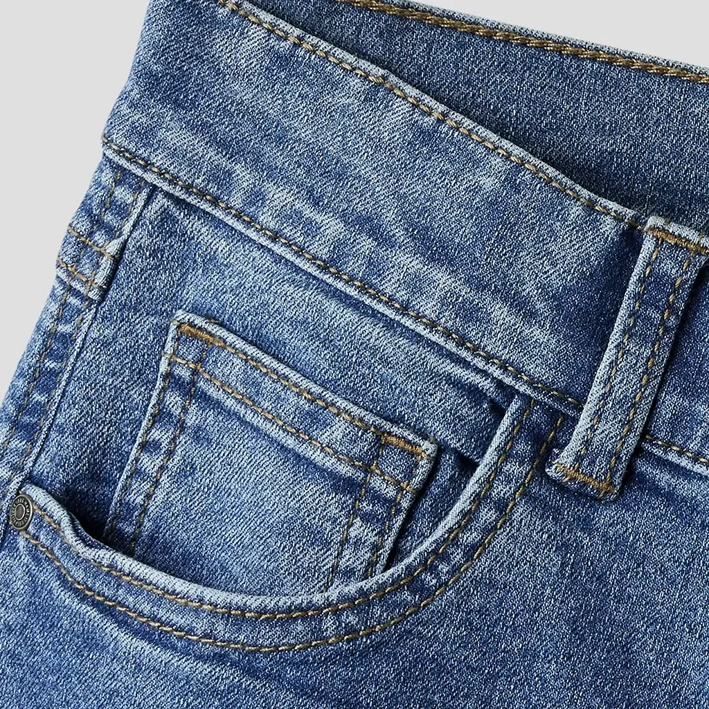 Jeans WIDE LEG Rose (medium blue denim)