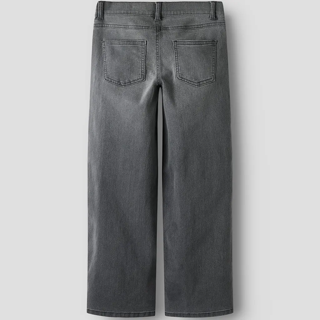 Jeans WIDE LEG Rose (medium grey denim)