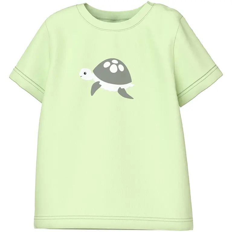 T-shirt Vacion (lime cream turtle)