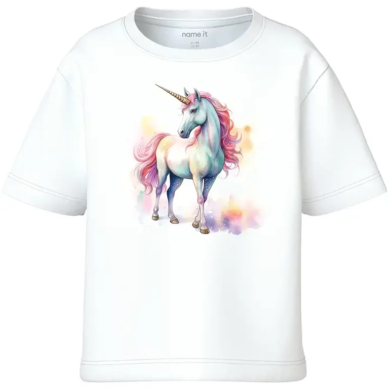 OP=OP! T-shirt Votea (cloud dancer pink unicorn)