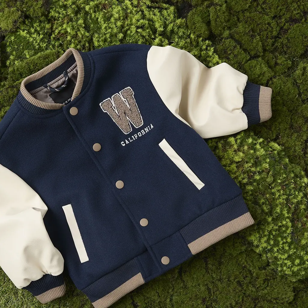 Zomerjas bomber Mikado (navy blazer)