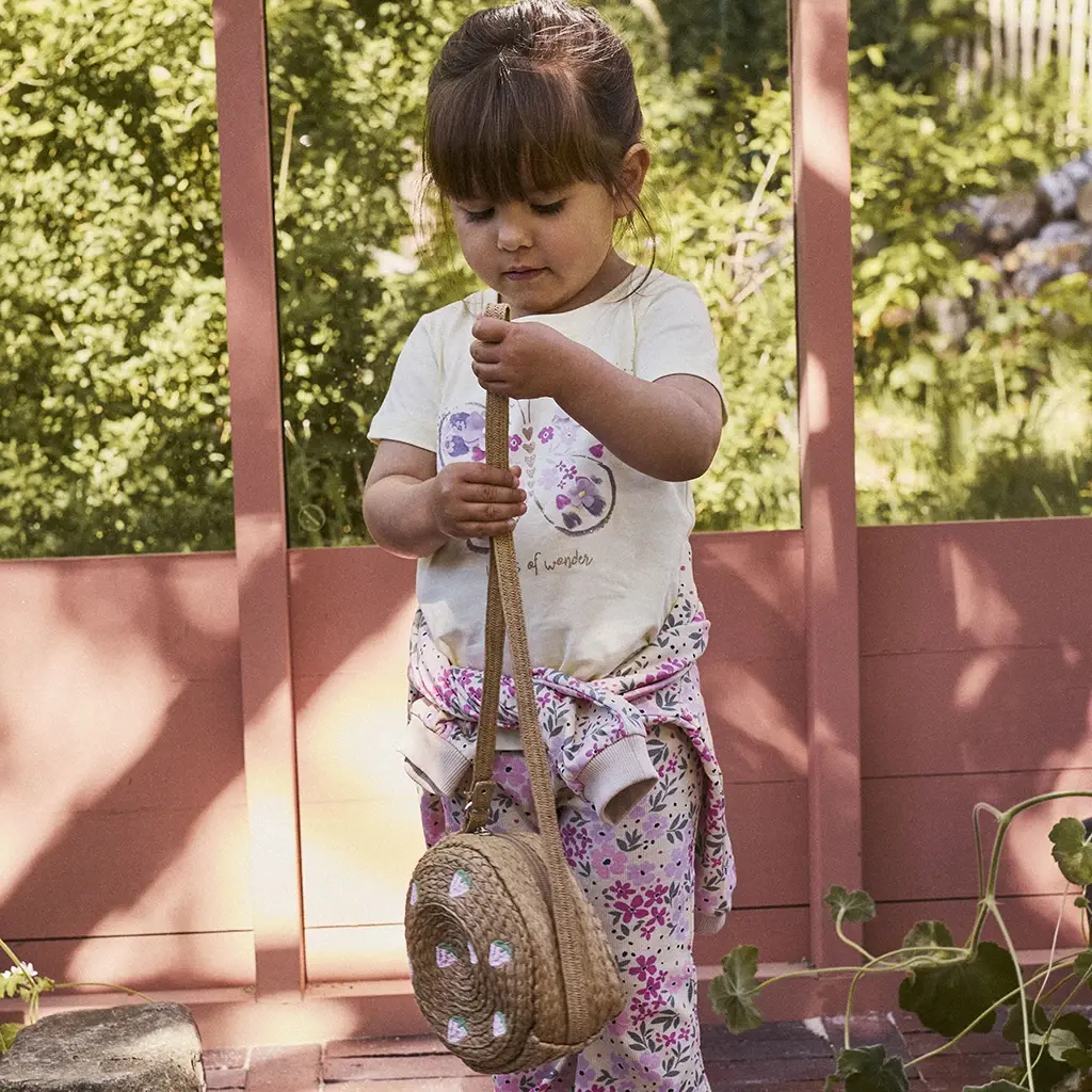 Broek FLARED Dartias (peyote melange)